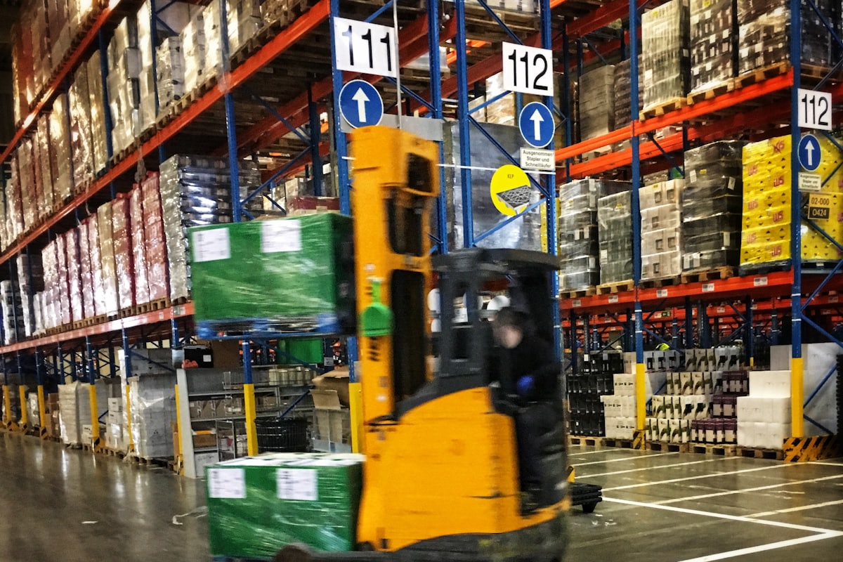 Ambient stock rotated in a controlled warehouse environment
